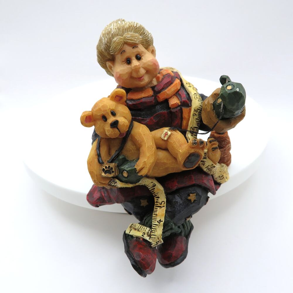 Boyds Bears Carvers Choice Mrs C with Bobbin As Good as New 1999 Style 370107